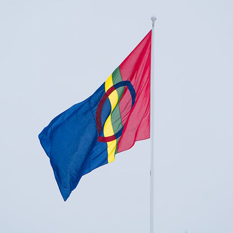 Sameflagg til flaggstang