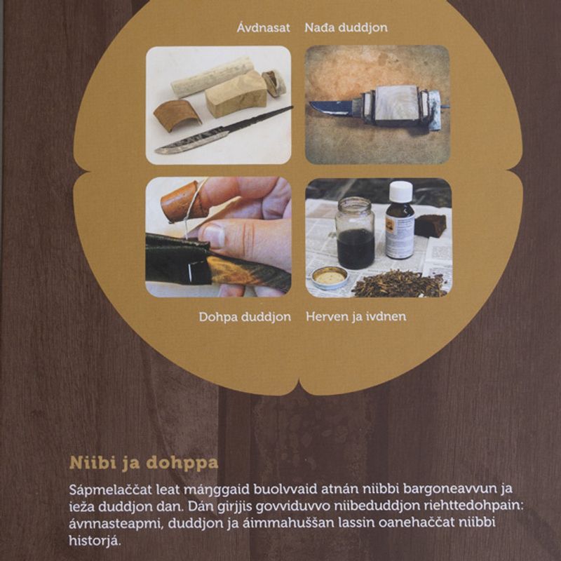 Niibi ja dohppa - samekniv med slire